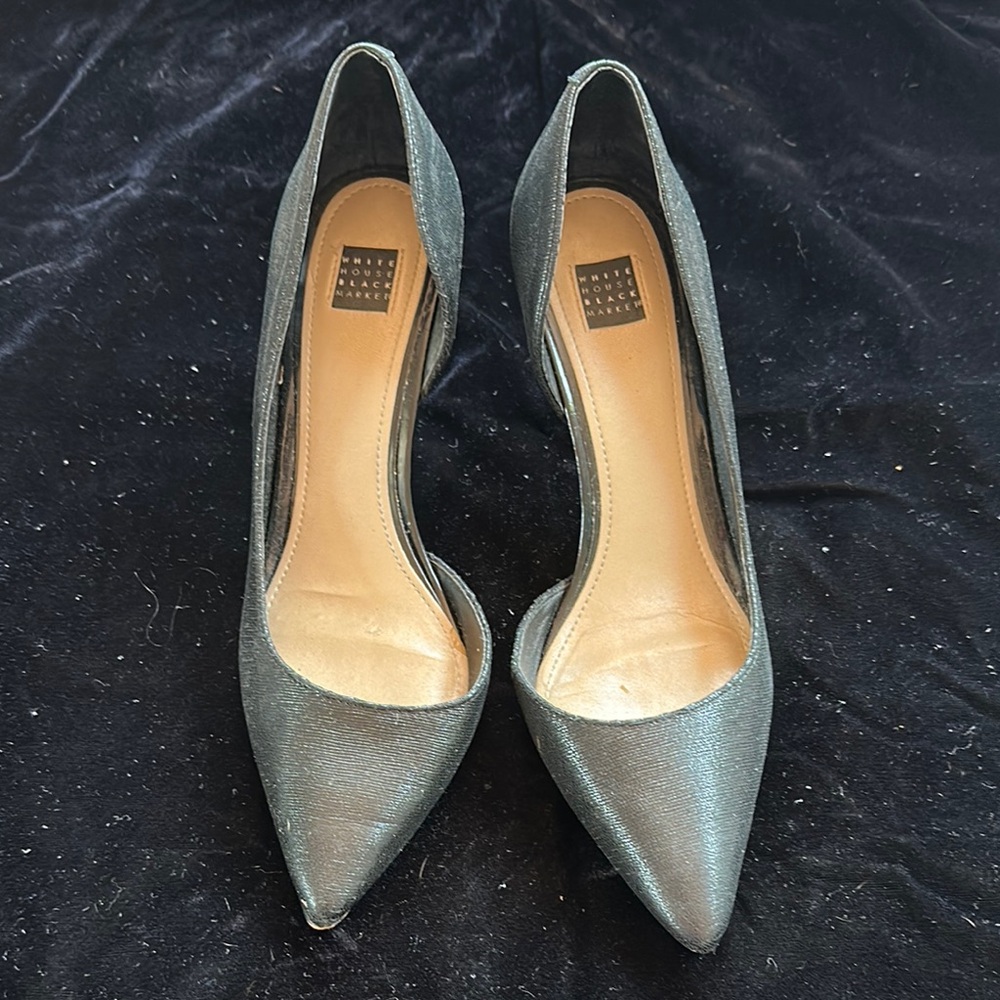 White House Black Market Elegant Black Heels